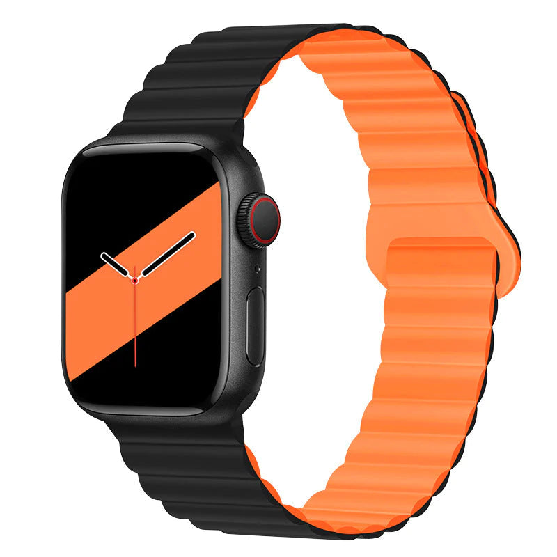 NovaFlex FluxBand magnetisk silikonerem til Apple Watch