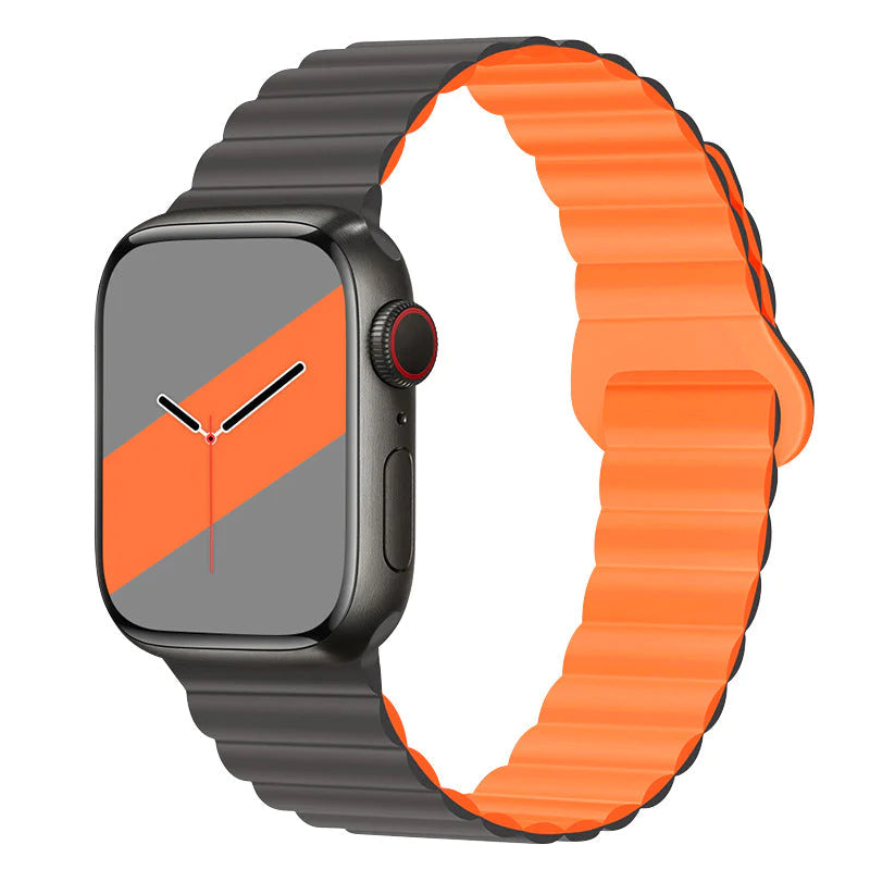 NovaFlex FluxBand magnetisk silikonerem til Apple Watch