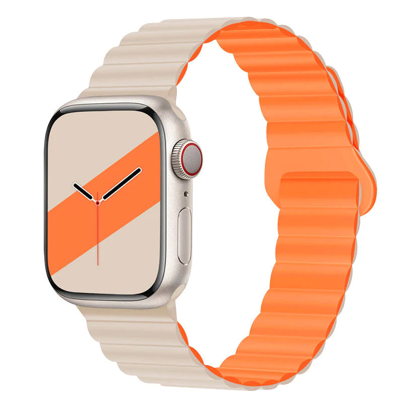 NovaFlex FluxBand magnetisk silikonerem til Apple Watch