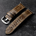 Pulseira para Smartwatch em Couro Top Grain Texturizado de Bambu Premium | Apple Watch