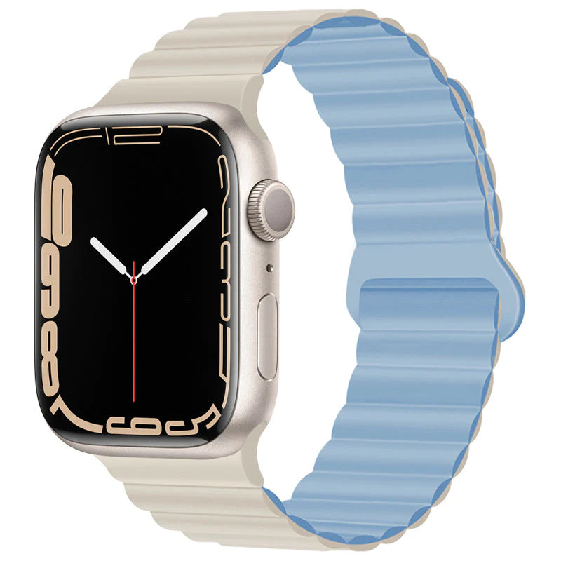 NovaFlex FluxBand magnetisk silikonerem til Apple Watch