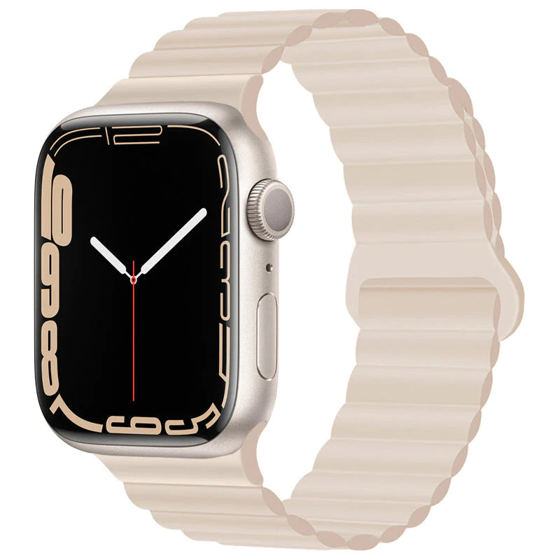 NovaFlex FluxBand magnetisk silikonerem til Apple Watch