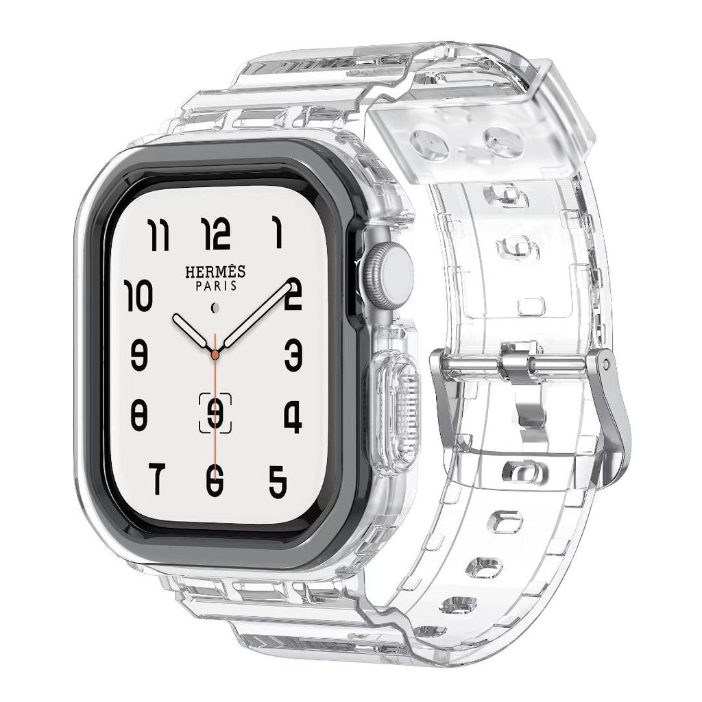 LumaGuard průhledný TPU pásek pro Apple Watch Series 10