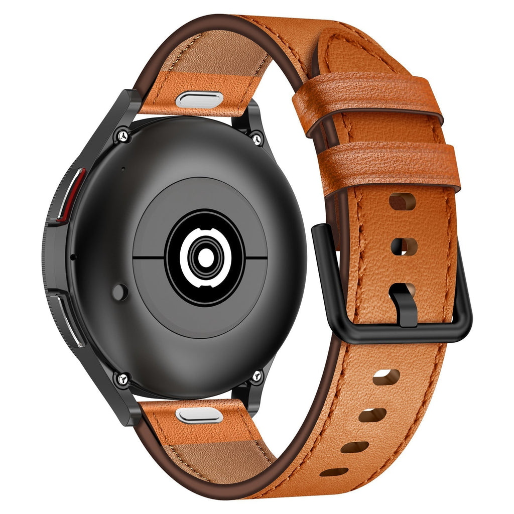 Nova originální kožený řemínek 20mm pro Galaxy Watch 4 až 7
