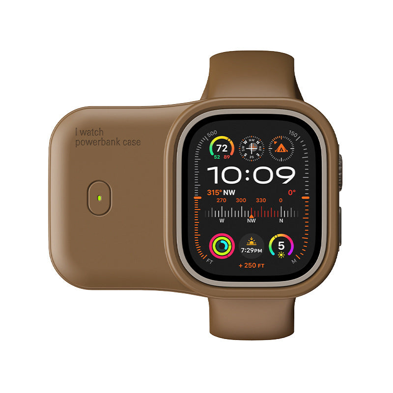PulseCharge Montre Batterie Externe Sans Fil 1200mAh pour Voyage