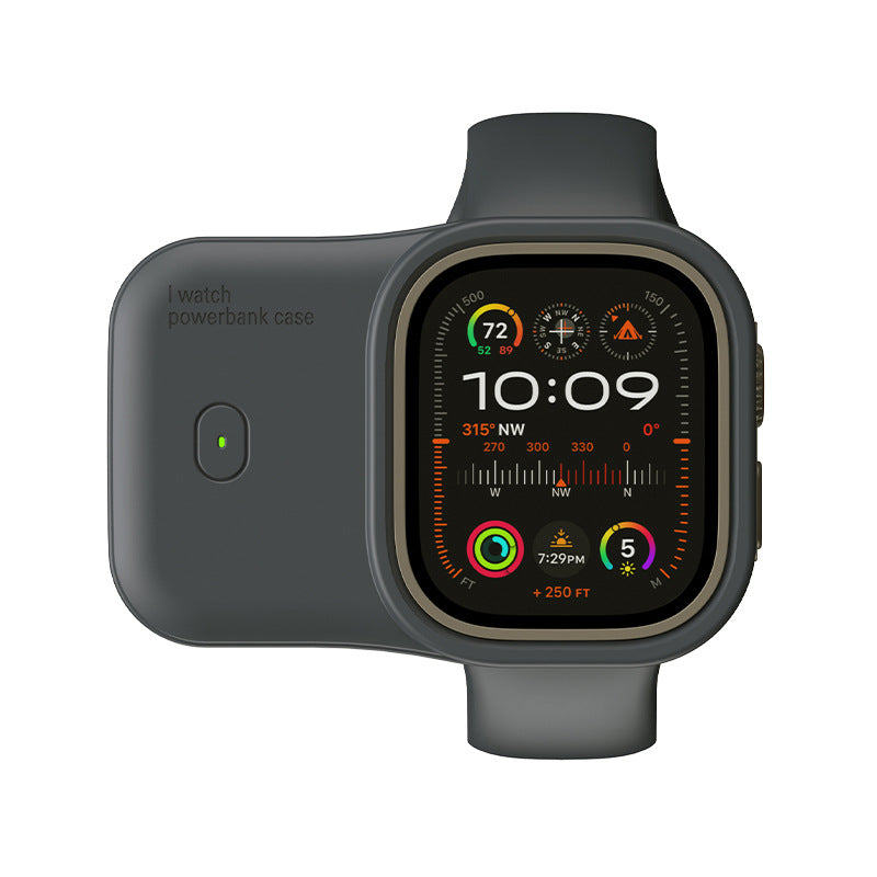 PulseCharge Montre Batterie Externe Sans Fil 1200mAh pour Voyage