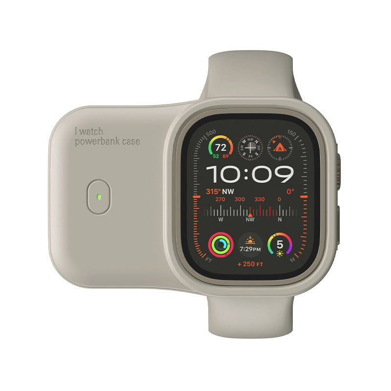 PulseCharge Montre Batterie Externe Sans Fil 1200mAh pour Voyage