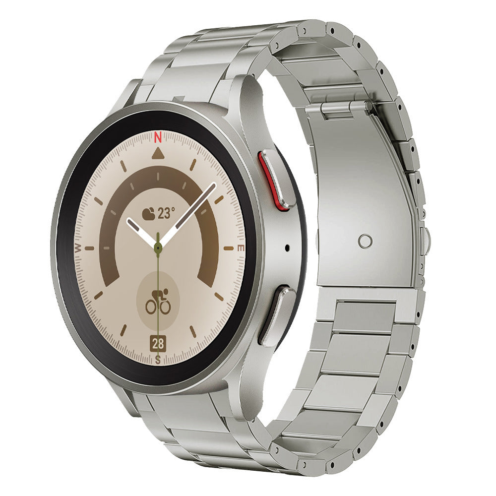 Řemínek Nova Titanium pro Galaxy Watch 4 až 7 Pro, stupeň 2