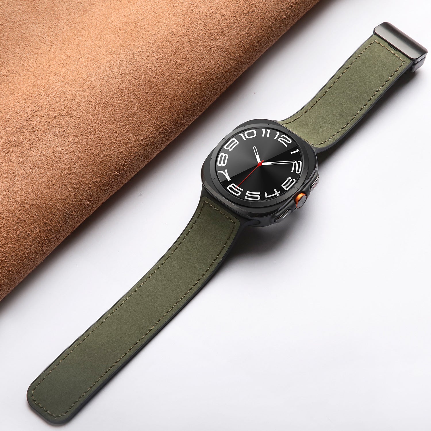 AstraWear magnetyczny pasek skórzano-silikonowy do Samsung Ultra
