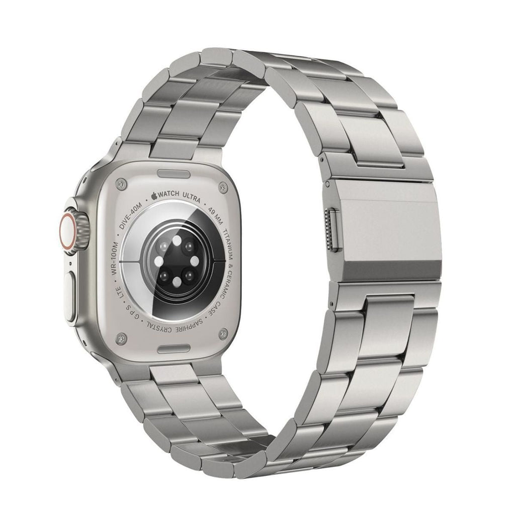 NovaLink 26 mm rustfritt stållenke for Apple Watch Ultra