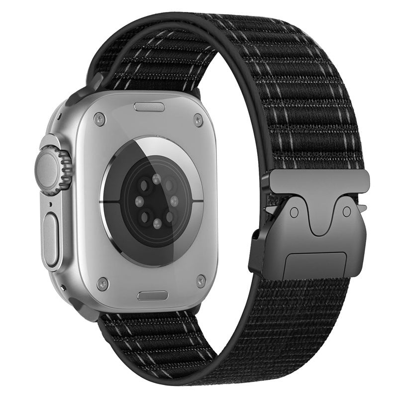 NovaWeave nylonrem med fallskjermspenne for Apple Watch