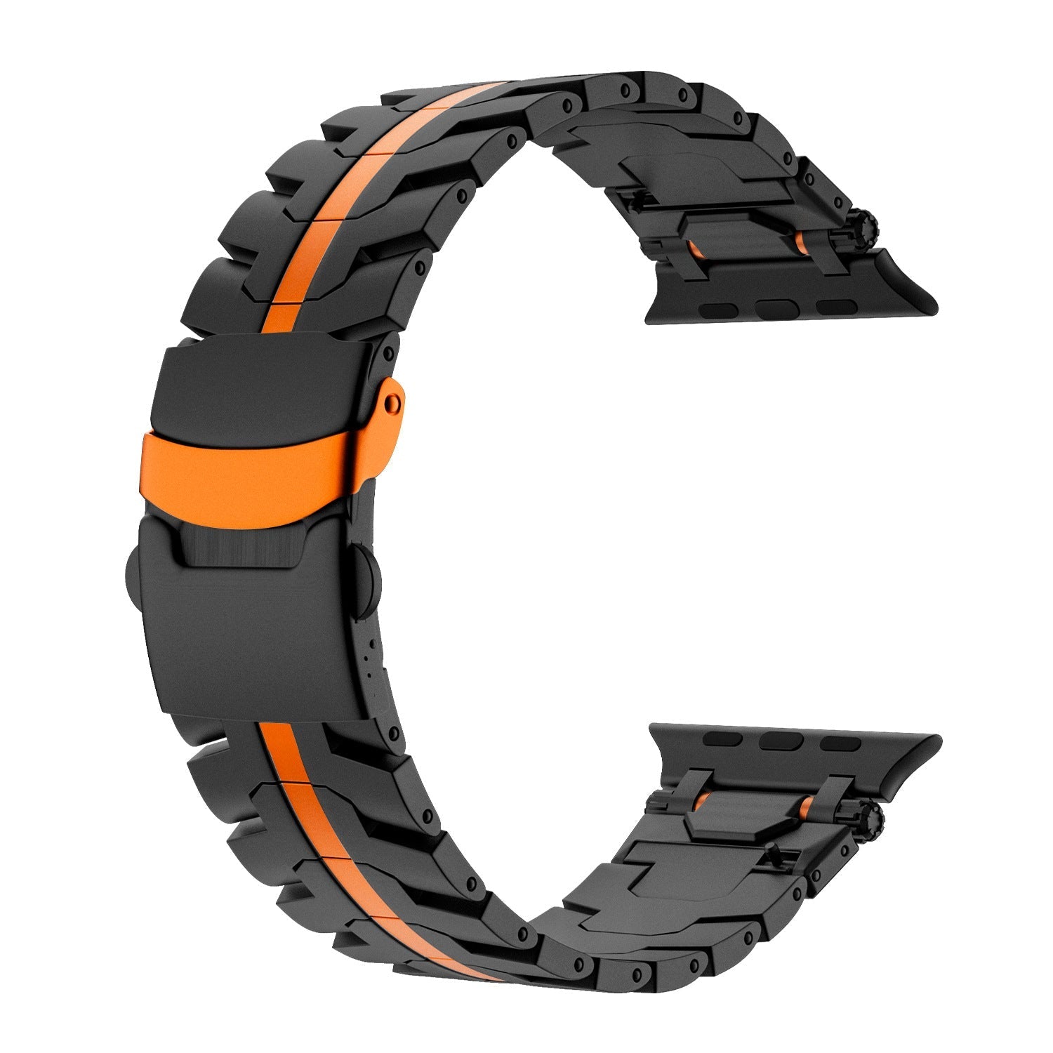 Cinturino a maglie in acciaio inox Aurora Forge per Apple Watch