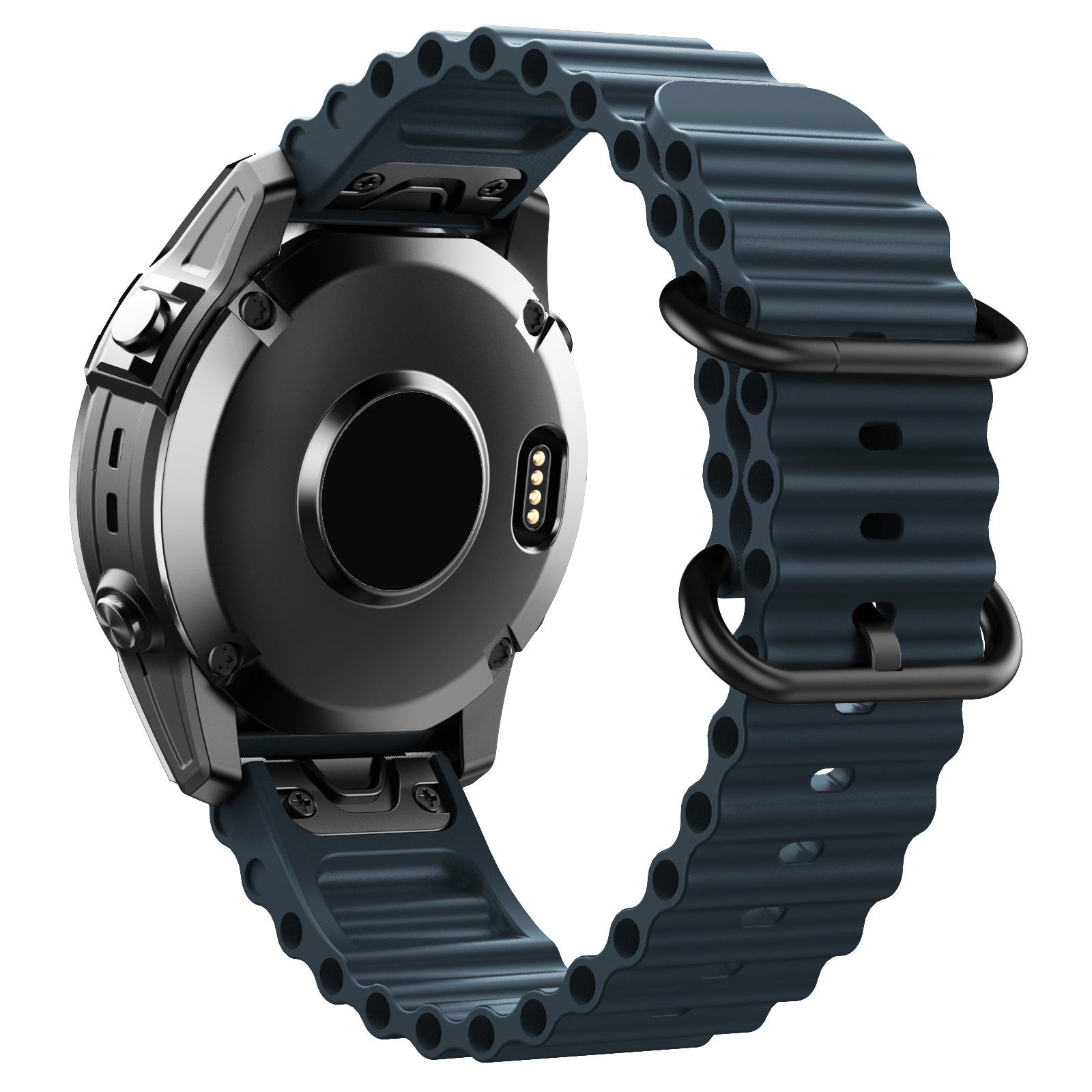 Brățară AquaStride Ocean pentru ceasuri Garmin de 22mm și 26mm din silicon