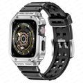 Apple Watch用 ApexFlex シリコンバンドとスチールケース
