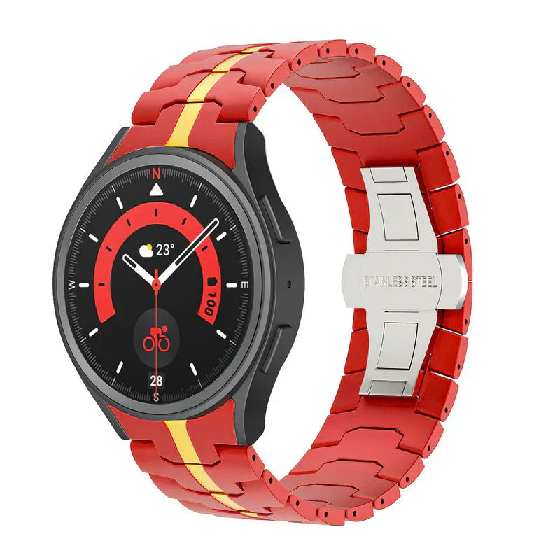 Cinturino in acciaio inox Sterra per Samsung Galaxy Watch 4 fino a 7