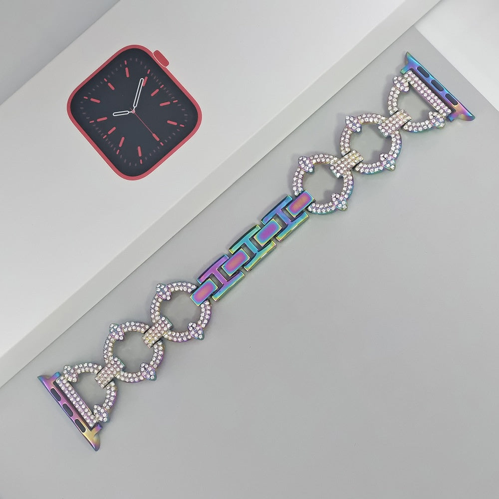AuroraLink Diamond Link Pro -ranneke Apple Watchille