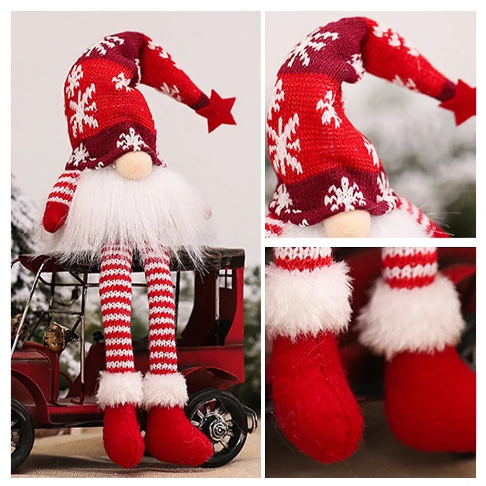 Gnomo Suave de Felpa LumaGnome con Iluminación LED Suave para Decoración Acogedora de Invierno