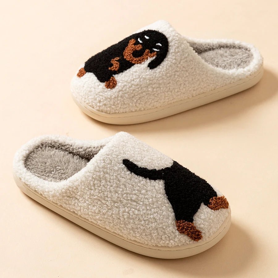WhiskerNest Dachshund Slippers For Women Cozy Indoor Warmth Lightweight