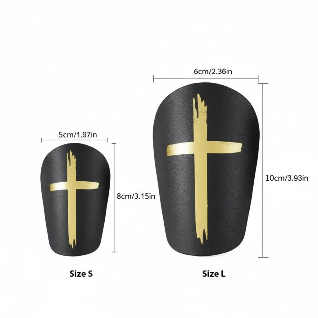 AeroGuard Mini Fotball Leggbeskyttere Lettvekts Beskyttelsesutstyr for Alle Aldre