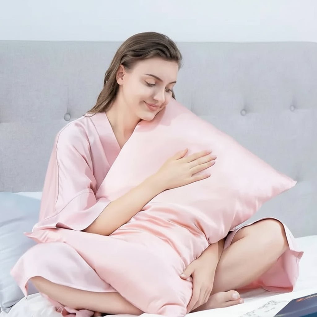 SilkEase Mulberry Silk Pillowcase For Gentle Skin And Hair Sleep Lovers