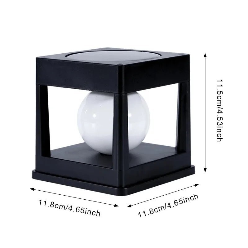 Lampa solară automată LumaPath pentru alei, grădini, de la amurg până în zori, fără cabluri, rezistentă la intemperii
