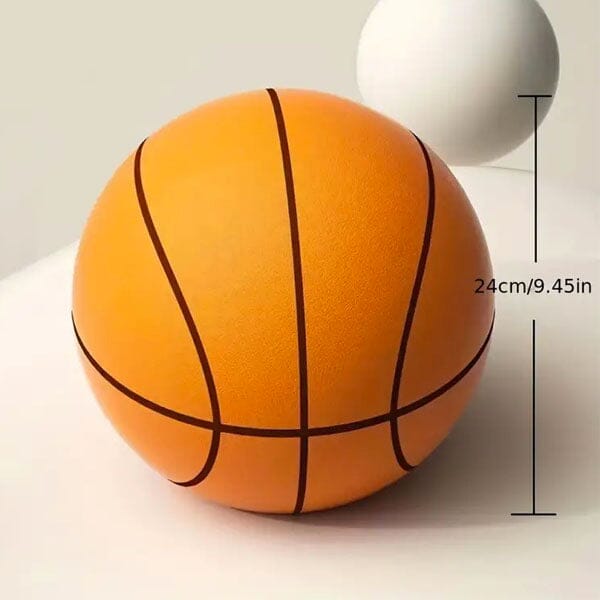 Bola de Basquetebol CalmBounce Silenciosa para Treino em Casa e à Noite com Espuma de Baixo Ruído