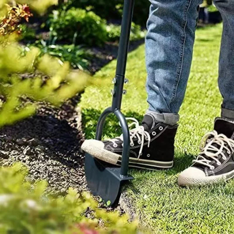EdgeMaster Crescent zahradní ořezávač s půlměsíčkovou čepelí pro čisté okraje a záhony