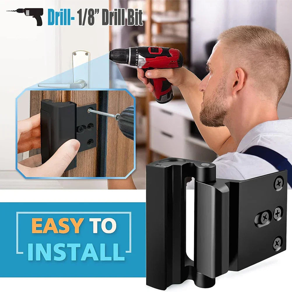 Childproof Door Safety Lock for Anti Theft Home Use