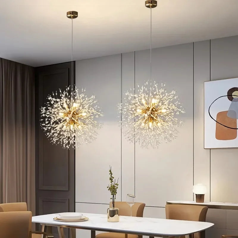 Lámpara Colgante LED Ambiental LumaGlow para Sala, Comedor y Dormitorio con Luz Cálida