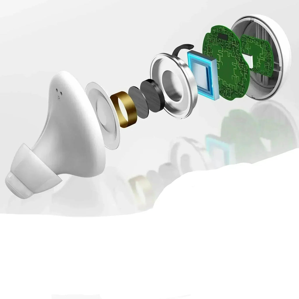 Sluchadlo s Bluetooth, ovládání přes aplikaci a více zvukovými režimy pro každodenní použití