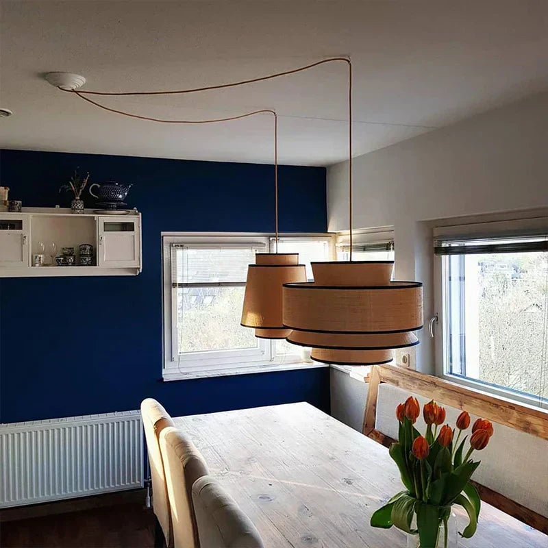 SerenGlow textilní LED závěsná svítidla pro útulnou atmosféru