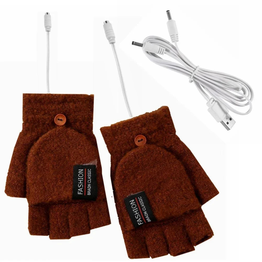 Guantes Calefactables Recargables con Tres Niveles de Calor para Calidez Personalizada