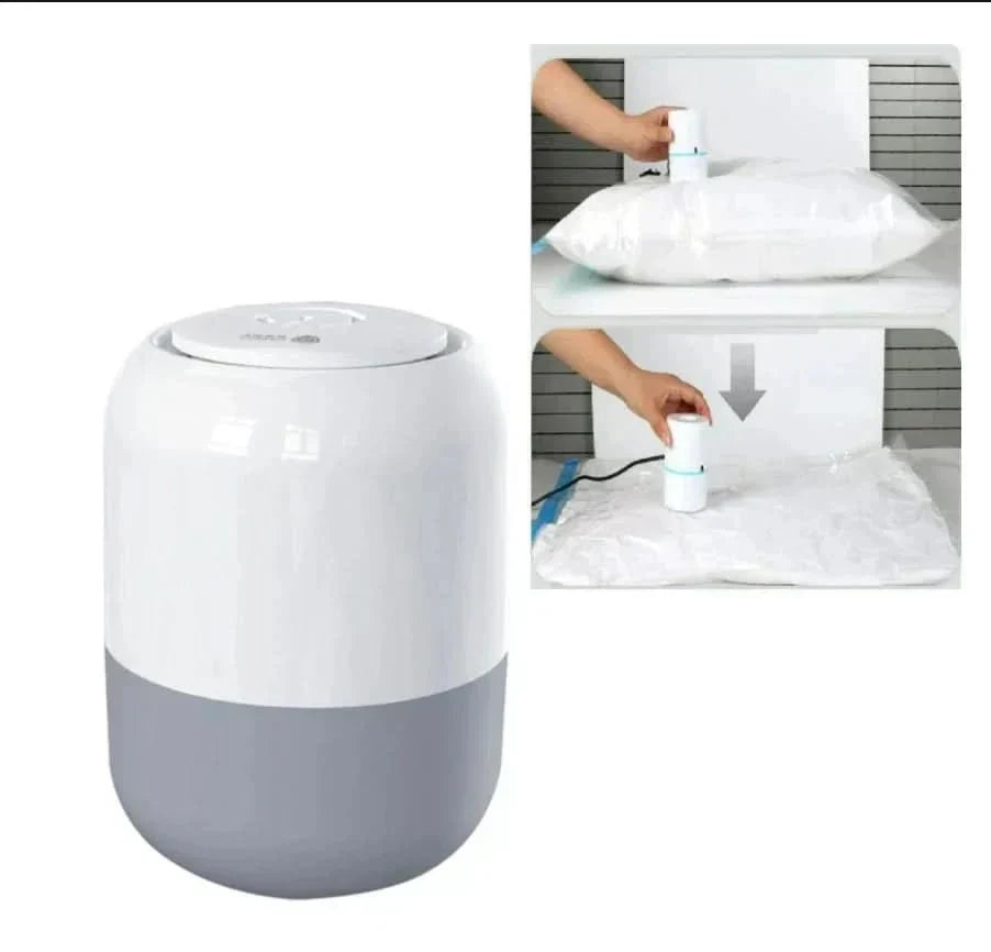 שקיות ואקום ClarityStor לדחיסת חלל לחיסכון במקום עד שמונים אחוז לבית