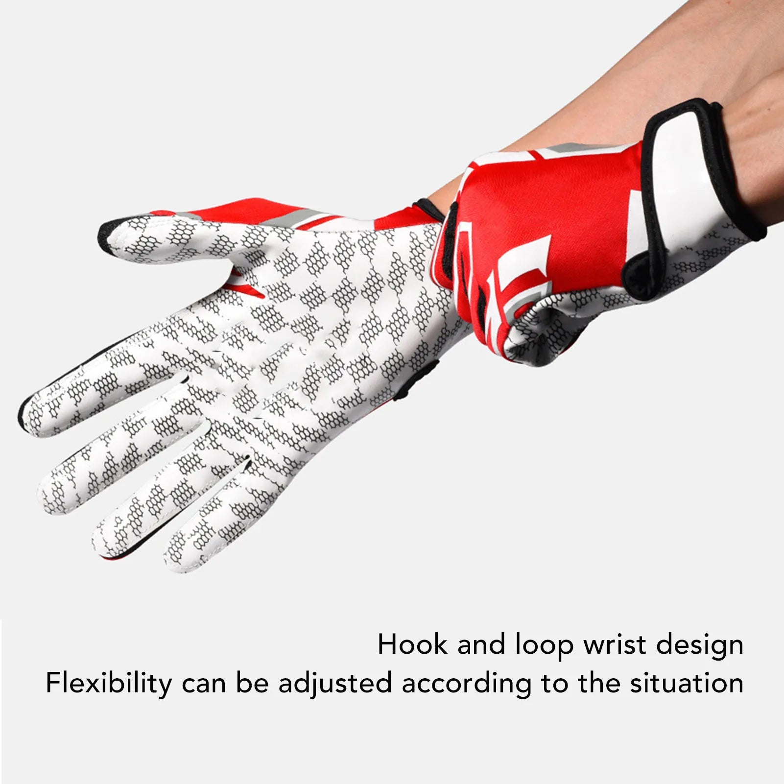 GripGuard Nonslip Baseball And Football Gloves For Youth And Adults High Grip Padding
