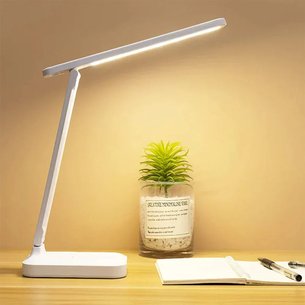 LumaFocus USB Touch Desk Light for Focused Reading and Study