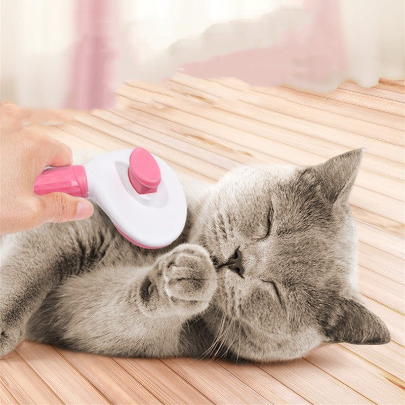 FurEase Hair Removal Brush For Long Haired Dogs And Cats