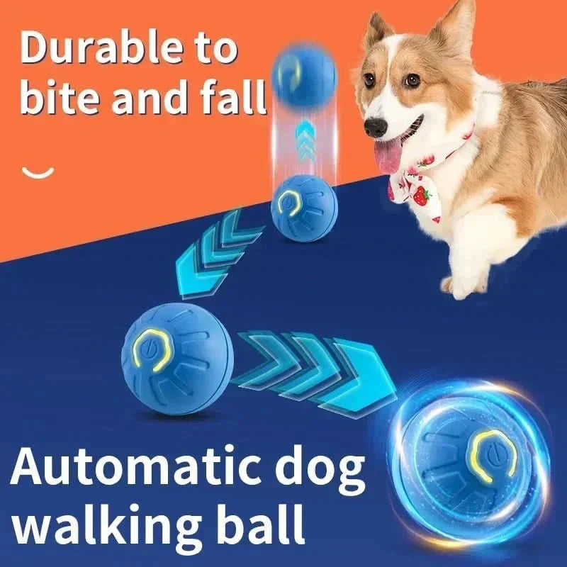 כדור כלבים אינטראקטיבי נטען ActivePulse לכלבים פעילים עם תנועה אוטומטית