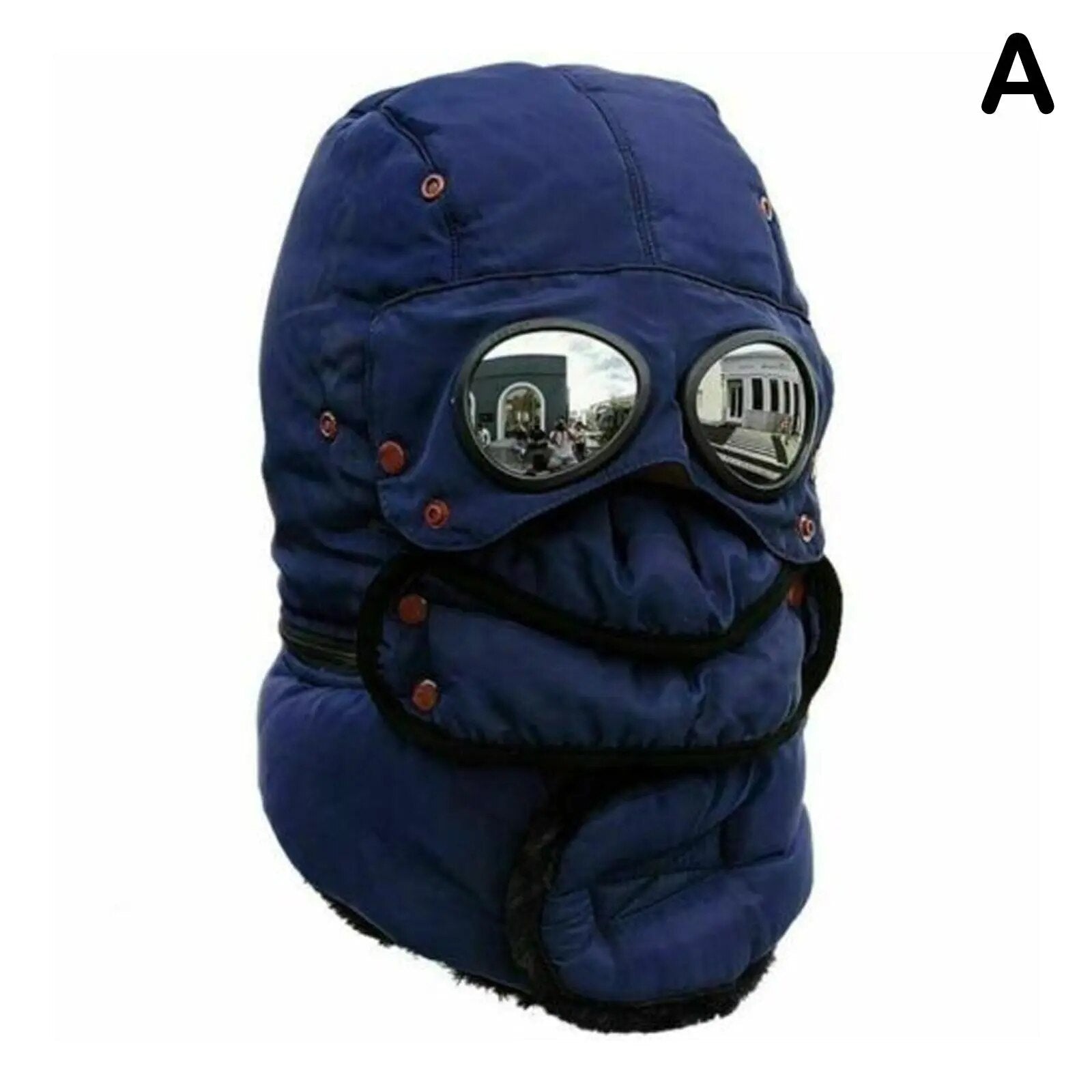 כיסוי פנים תרמי Polar Vision בצורת כובע חם לפעילויות חוץ במזג אוויר קר