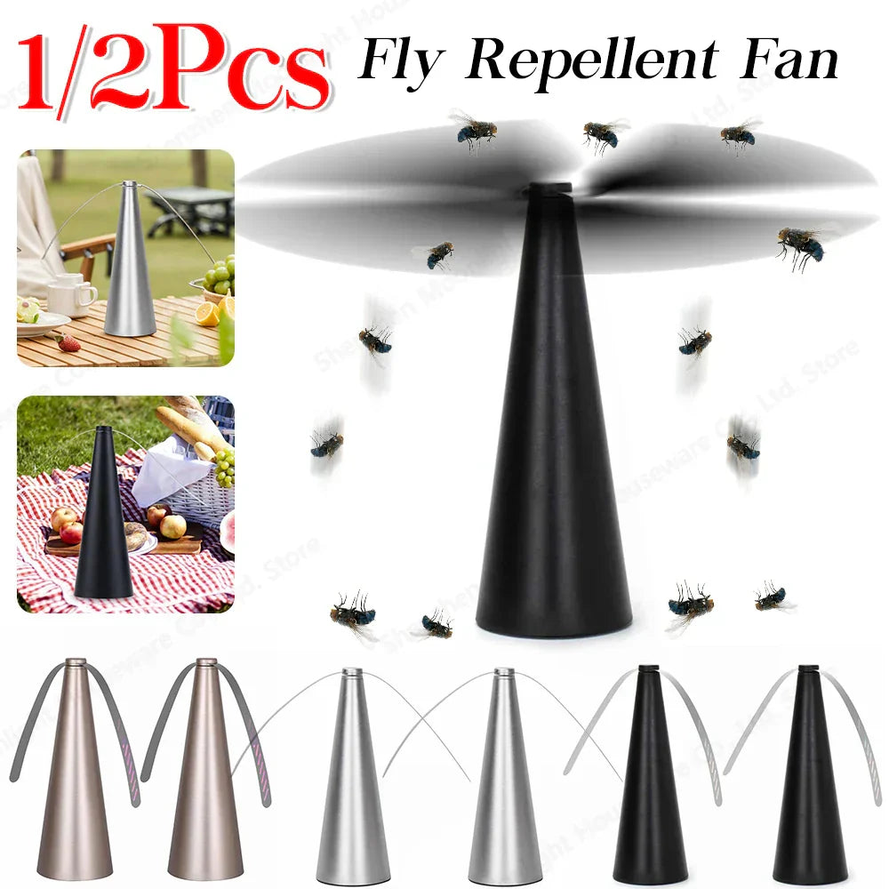 Compact Insect Repeller Fan For Outdoors And Camping USB Or Battery Powered