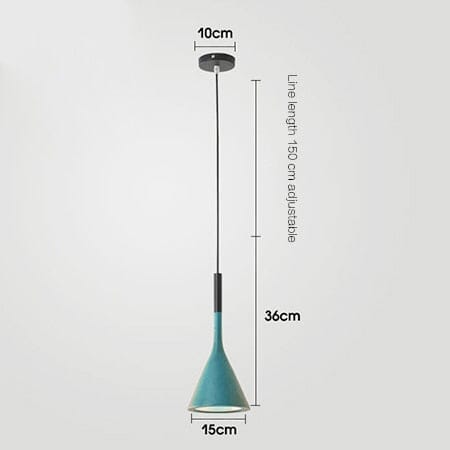 NovaFlex Pendant Light With Adjustable Cord And Color Finishes