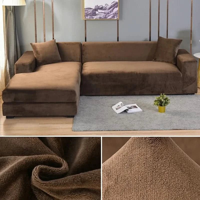 Housse Elastisit Velvet pour Protection et Confort de Luxe