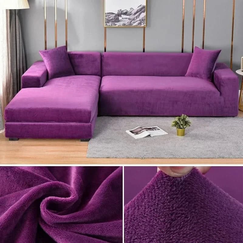 Housse Elastisit Velvet pour Protection et Confort de Luxe