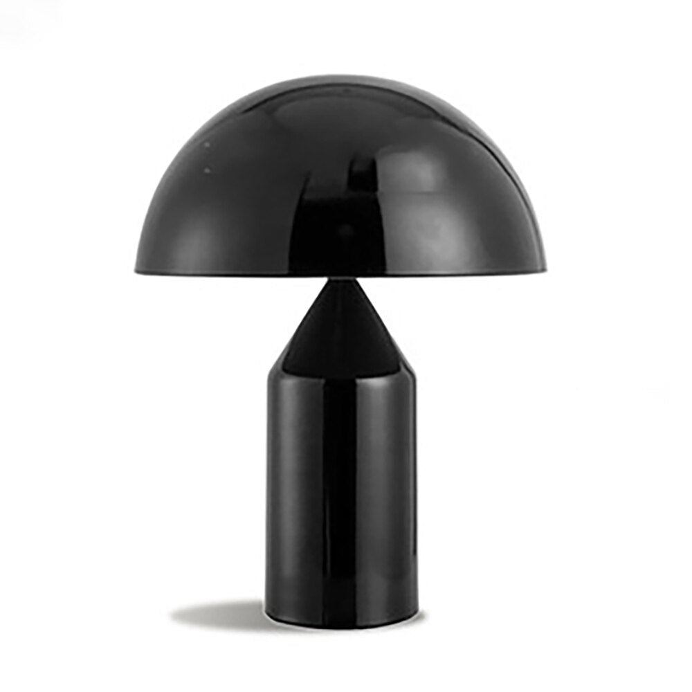 Nova Nordic Tischlampe mit dezentem Touch-Steuerung in Schwarz Weiß Gold