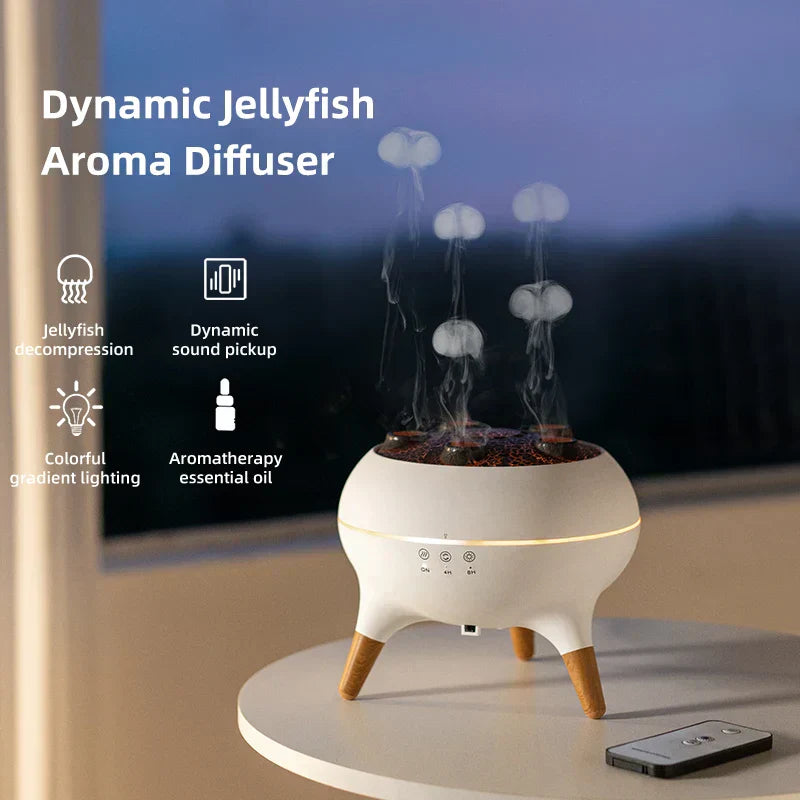 Starlight Mist Qualle Nebel Visuelle Anzeige Ultraschall Aroma Luftbefeuchter
