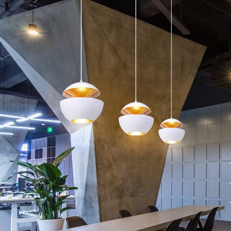 Lustră Pandantiv Nordică Aurelia Apple din Aluminiu pentru Bucătării Moderne