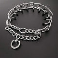 Collar de púas SummitPaw para perros con puntas de goma y púas cromadas