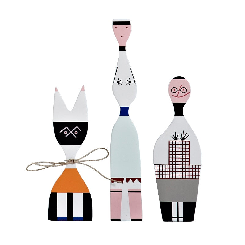 Chic Handcrafted Wooden Figures For Home Decor And Seasonal Displays