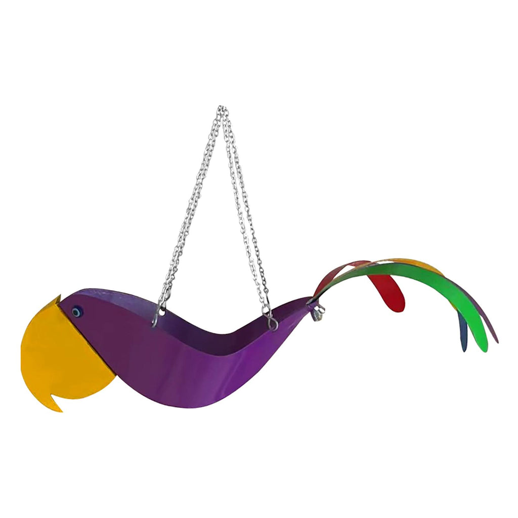 Colorful Chicken Design Hanging Plant Bowl For Gardeners