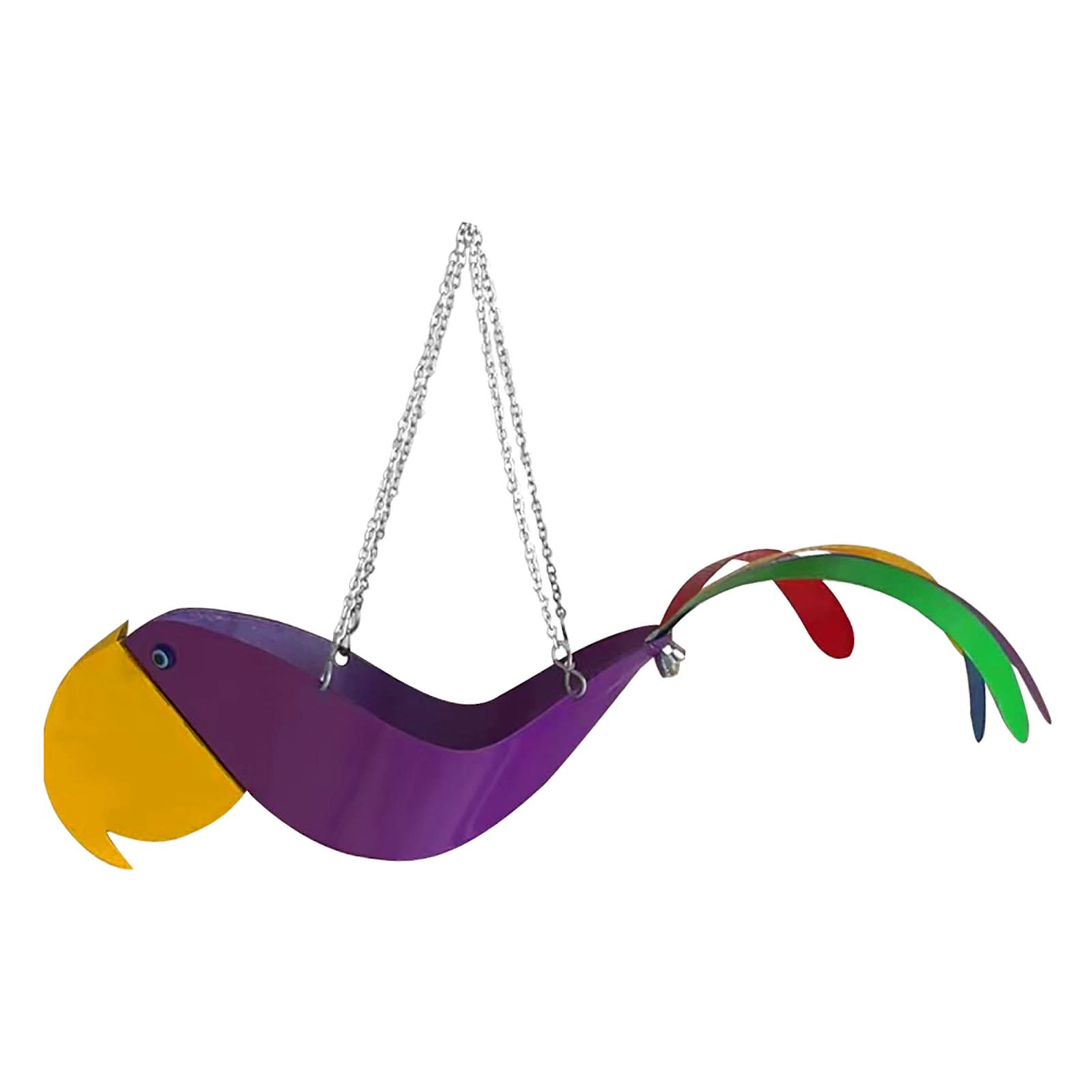 Colorful Chicken Design Hanging Plant Bowl For Gardeners