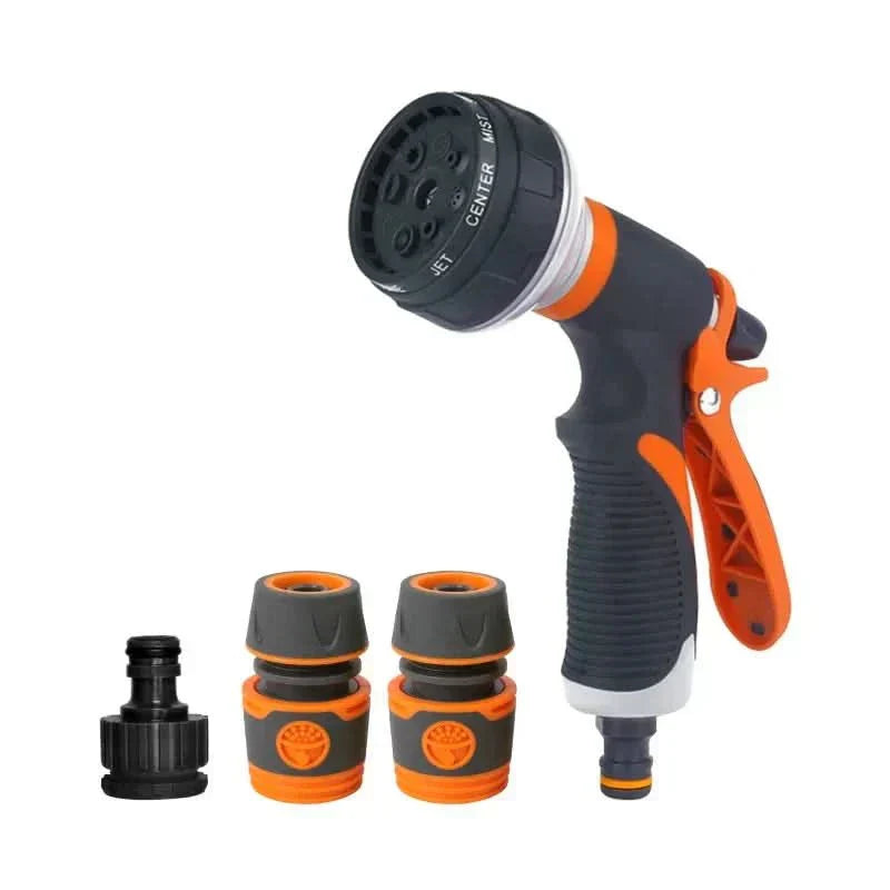 Pistolet de pulvérisation AquaPulse puissant pour jardin avec huit modes de pulvérisation et buse réglable